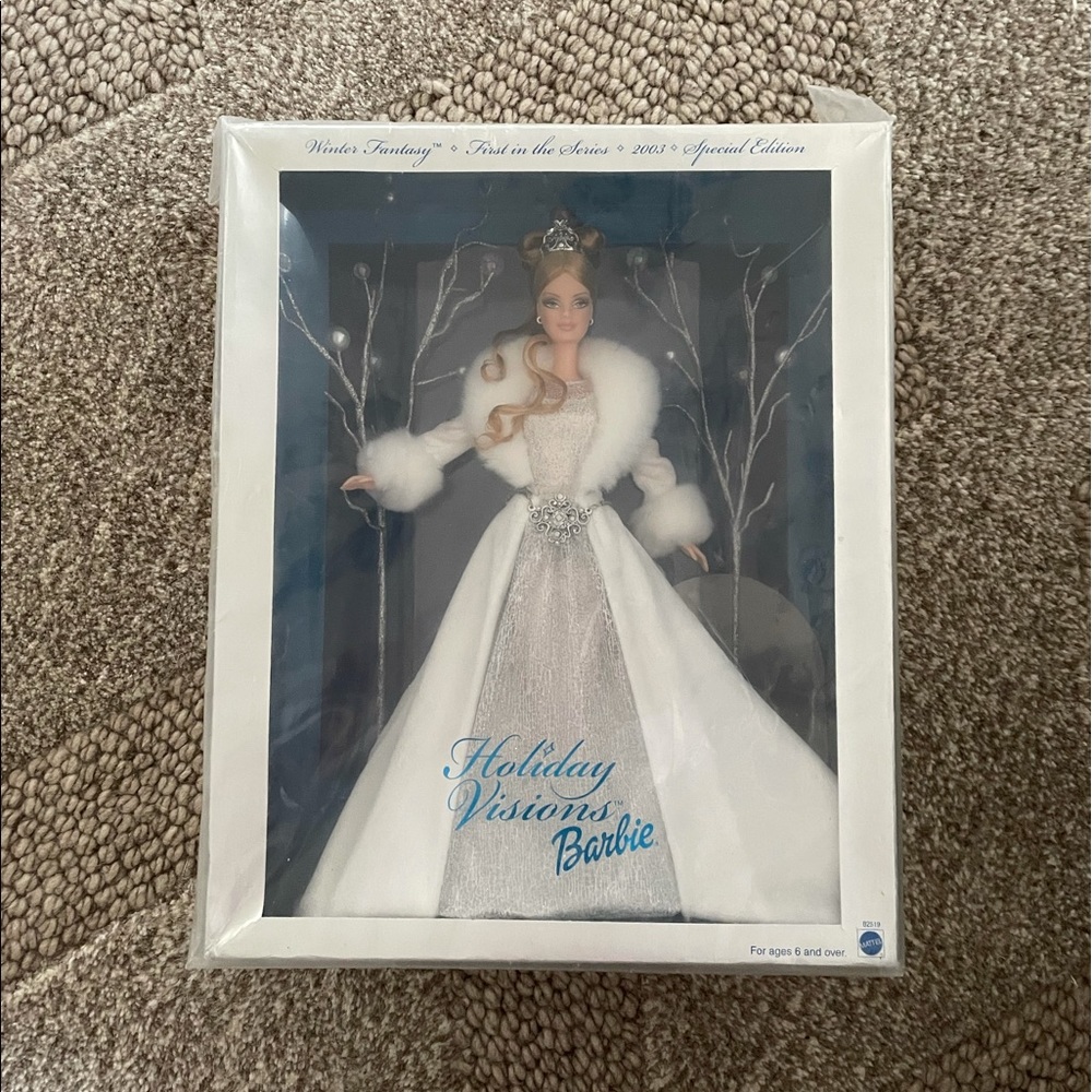 2003 Winter Fantasy Special Edition First in Series Holiday Visions Barbie
